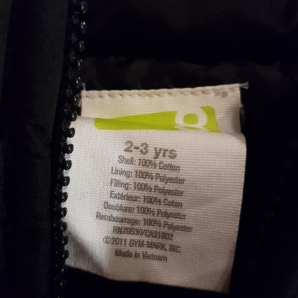 Crazy 8 boys 2T-3T Buffalo plaid quilted vest, full zipper, 2 pockets EUC - Picture 4 of 4